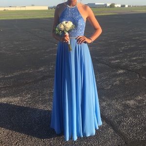 Madison James Light Blue Prom dress!!